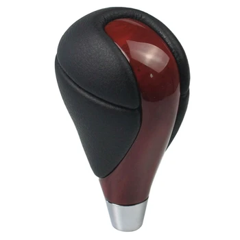 червена кожена автоматична трансмисия Копче за превключване на предавките за Lexus ES IS RX GS Gear Head Високо качество