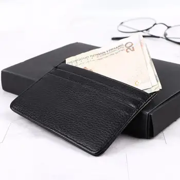 гореща продажба тънък държач за портфейл калъф чанта притежател на карта пари банка кредитна карта ID