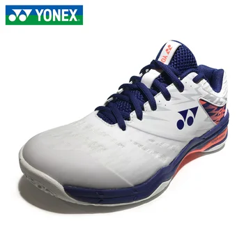 Оригинална марка Бадминтон обувки Тенис обувки Спортни маратонки Мъжко и дамско професионално обучение Ултралеки маратонки SHB57EX